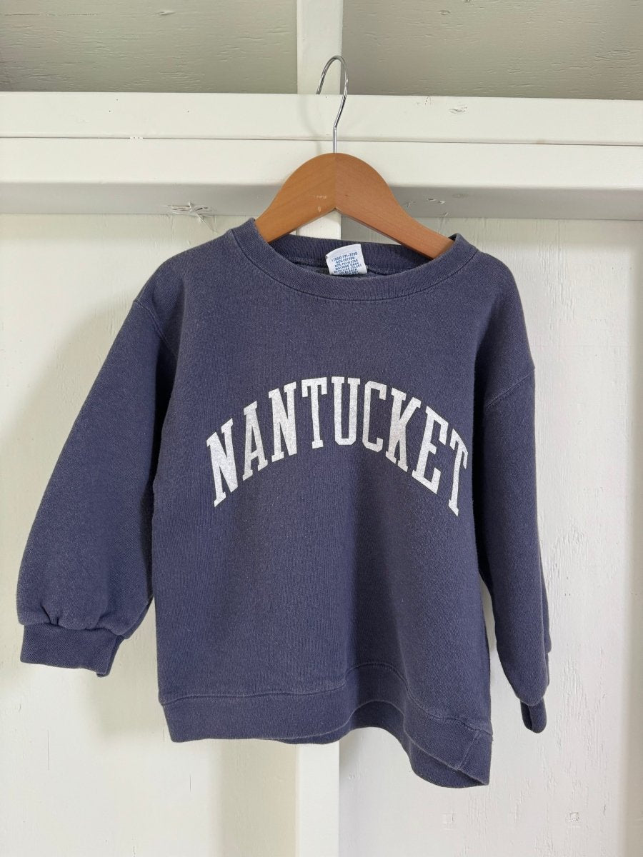 Vintage NANTUCKET Sweatshirt - Kids - Diamonds & Rust