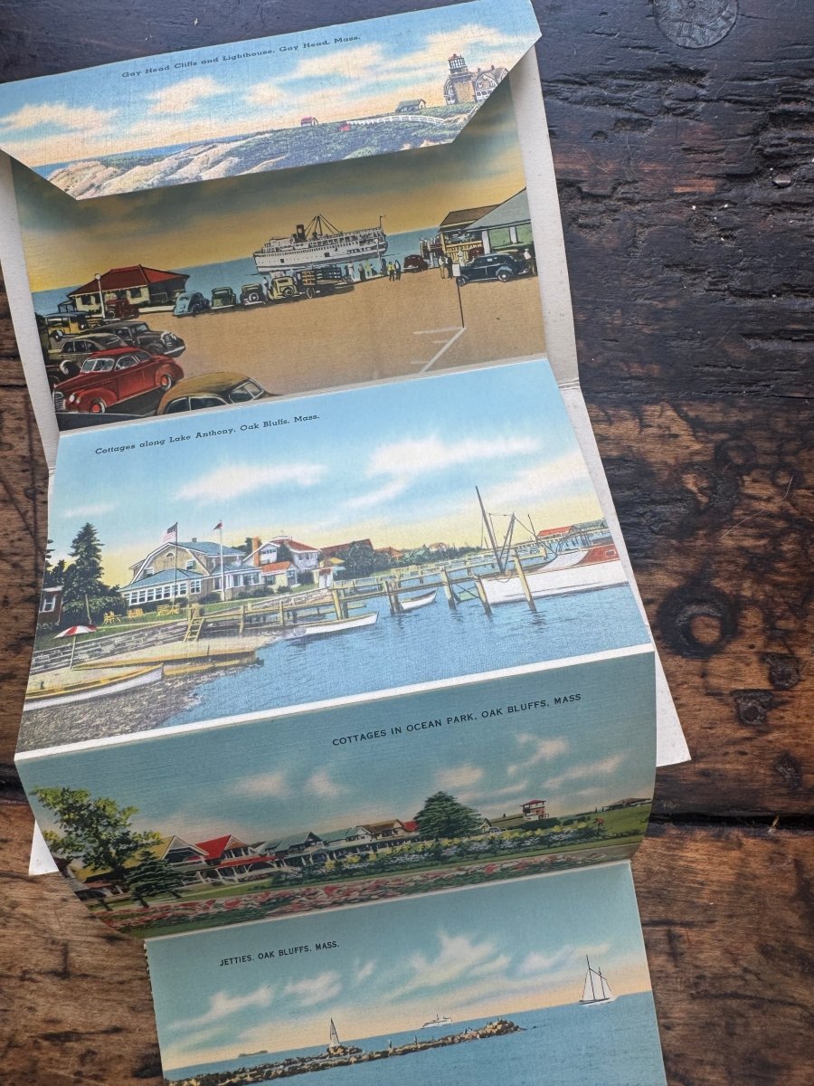 Vintage Oak Bluffs, Mass. Post Cards - Diamonds & Rust