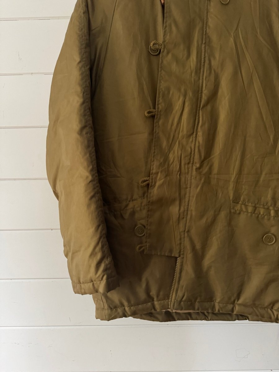 Vintage Olive Down Parka - Diamonds & Rust