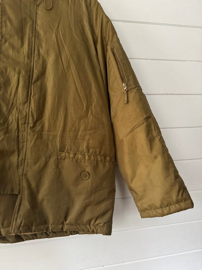 Vintage Olive Down Parka - Diamonds & Rust