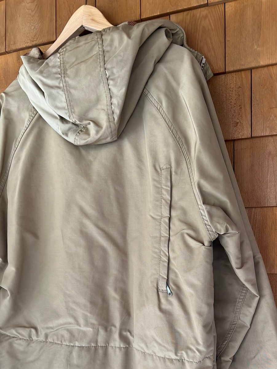 Vintage ORVIS Blanket Lined Parka - Tan - Diamonds & Rust