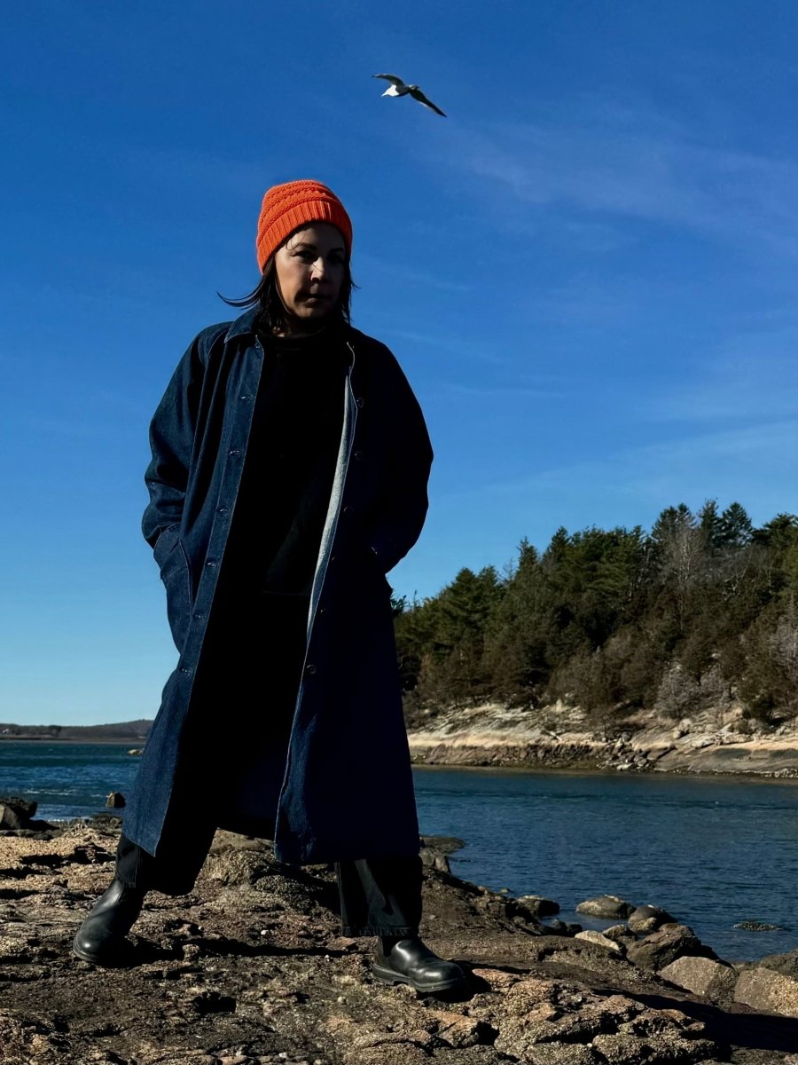 Vintage Osh Kosh Denim Duster - Diamonds & Rust