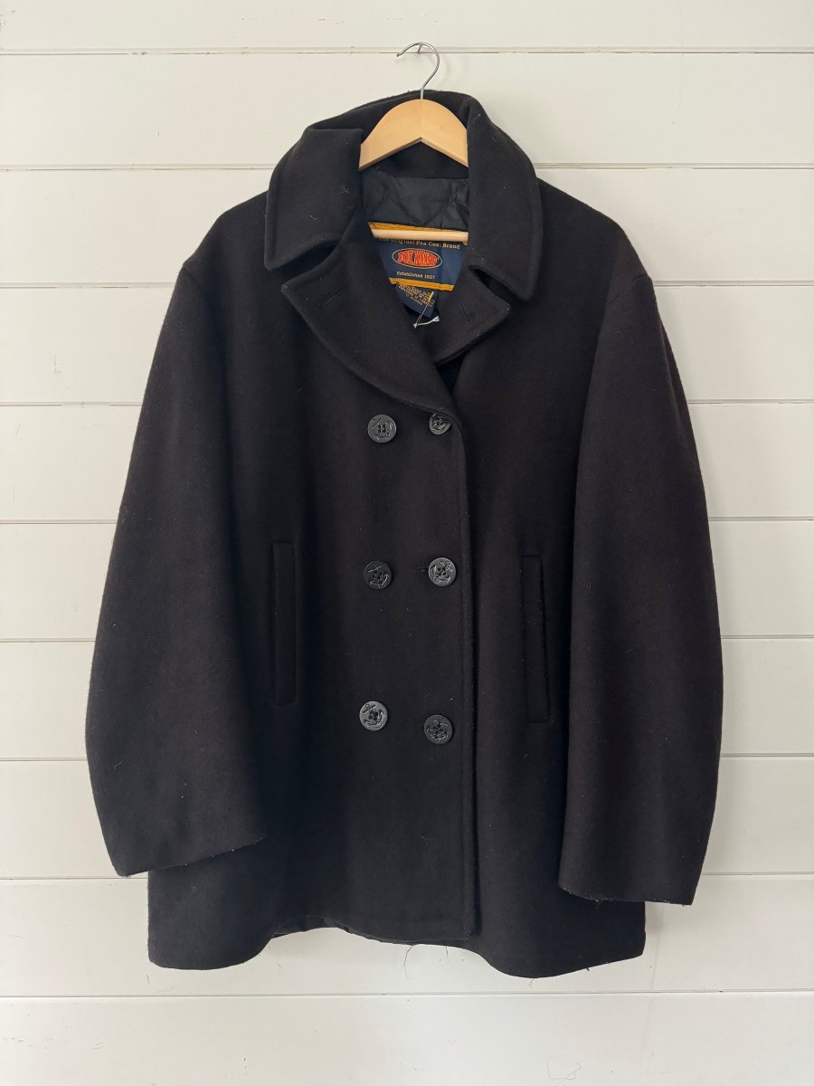 Vintage Peacoat - 46 - Diamonds & Rust
