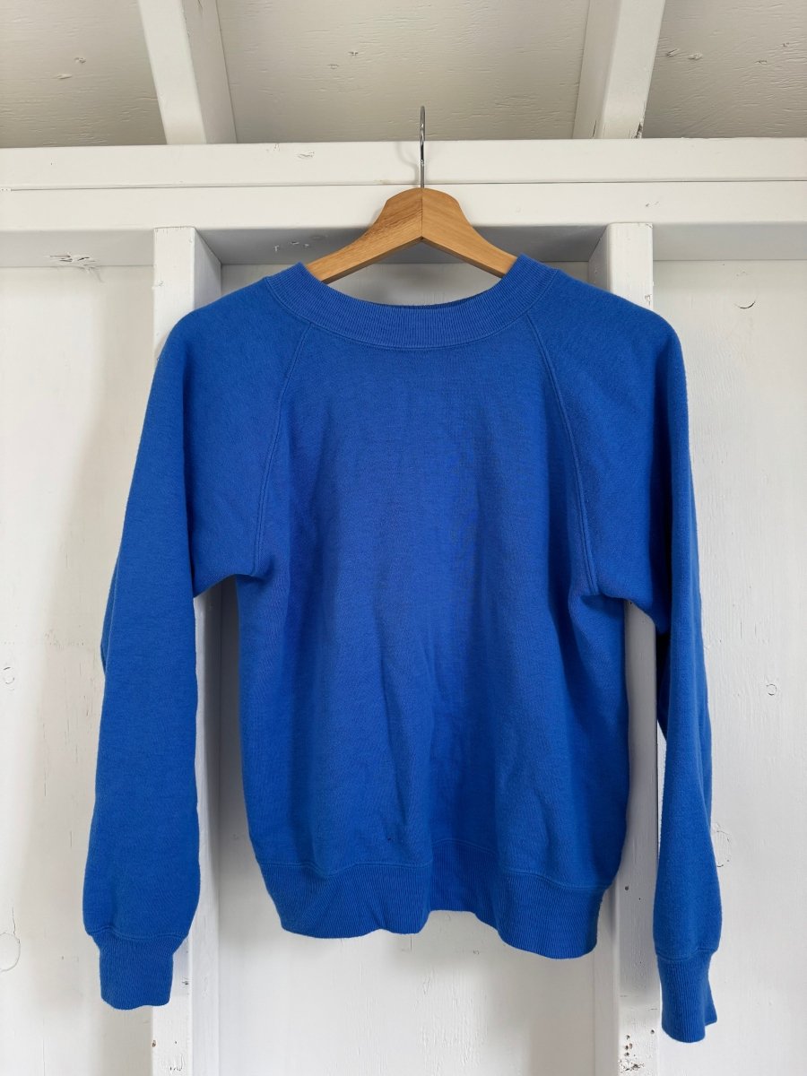 Vintage Raglan - Bright Blue - Diamonds & Rust