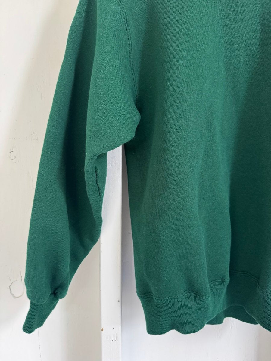 Vintage Raglan - Hunter Green - Diamonds & Rust