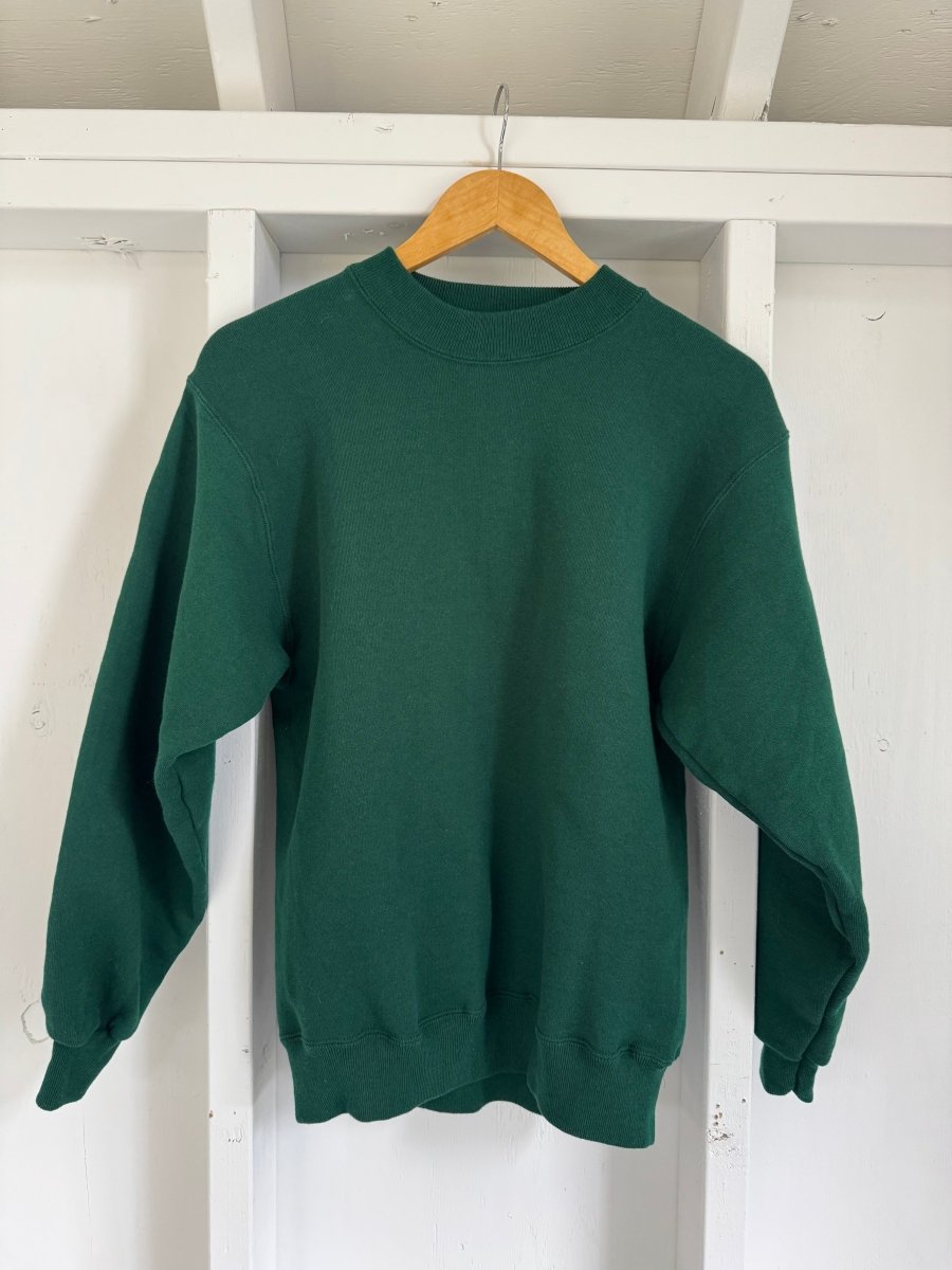 Vintage Raglan - Hunter Green - Diamonds & Rust