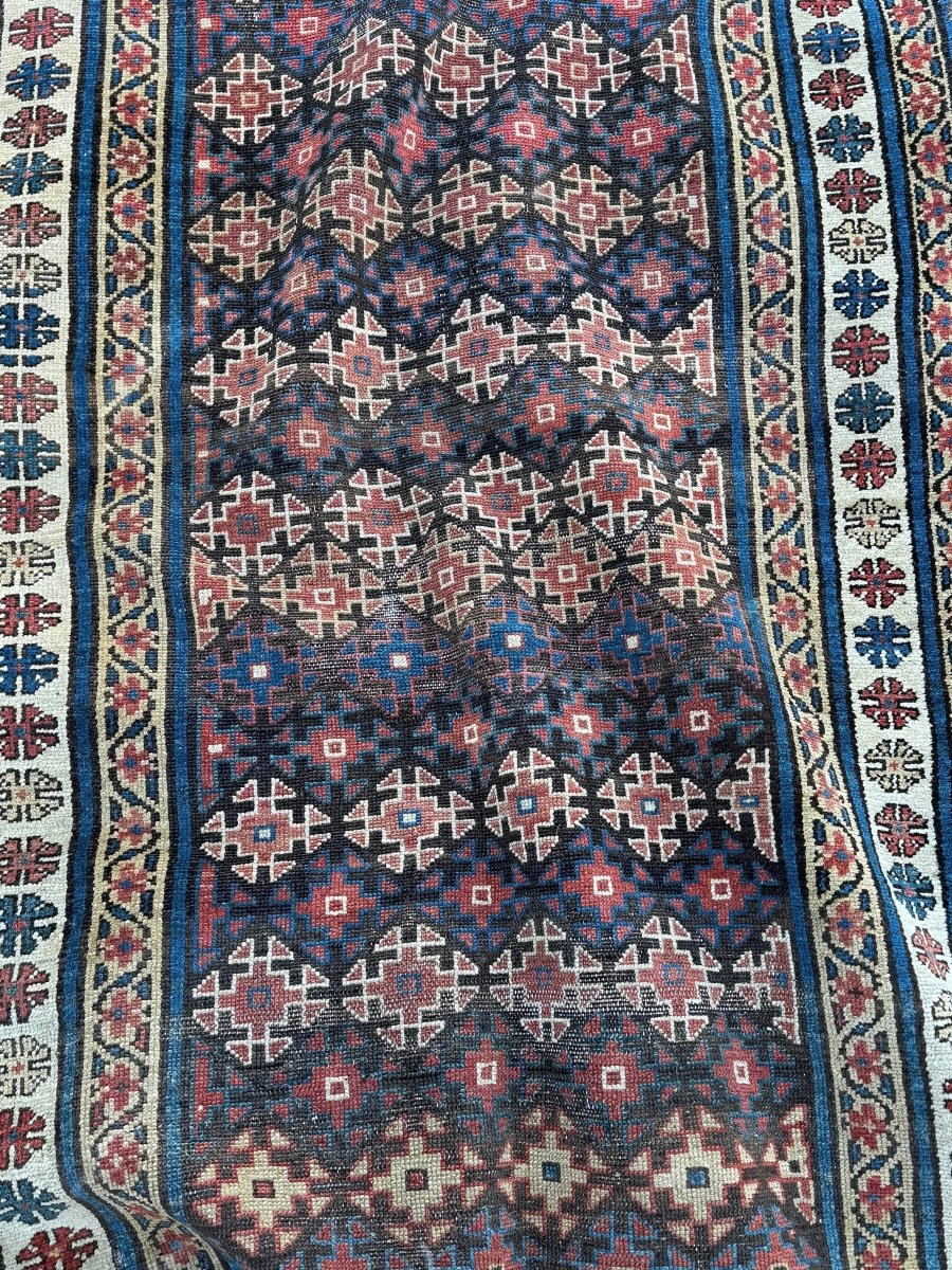 Vintage Runner 8'x 3' - Diamonds & Rust