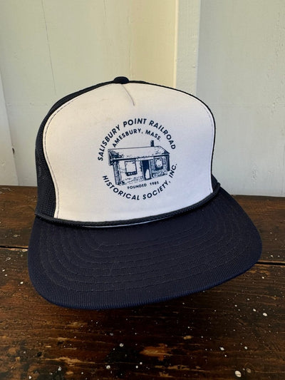 Vintage Salisbury Point Railroad Mesh Hat - Diamonds & Rust