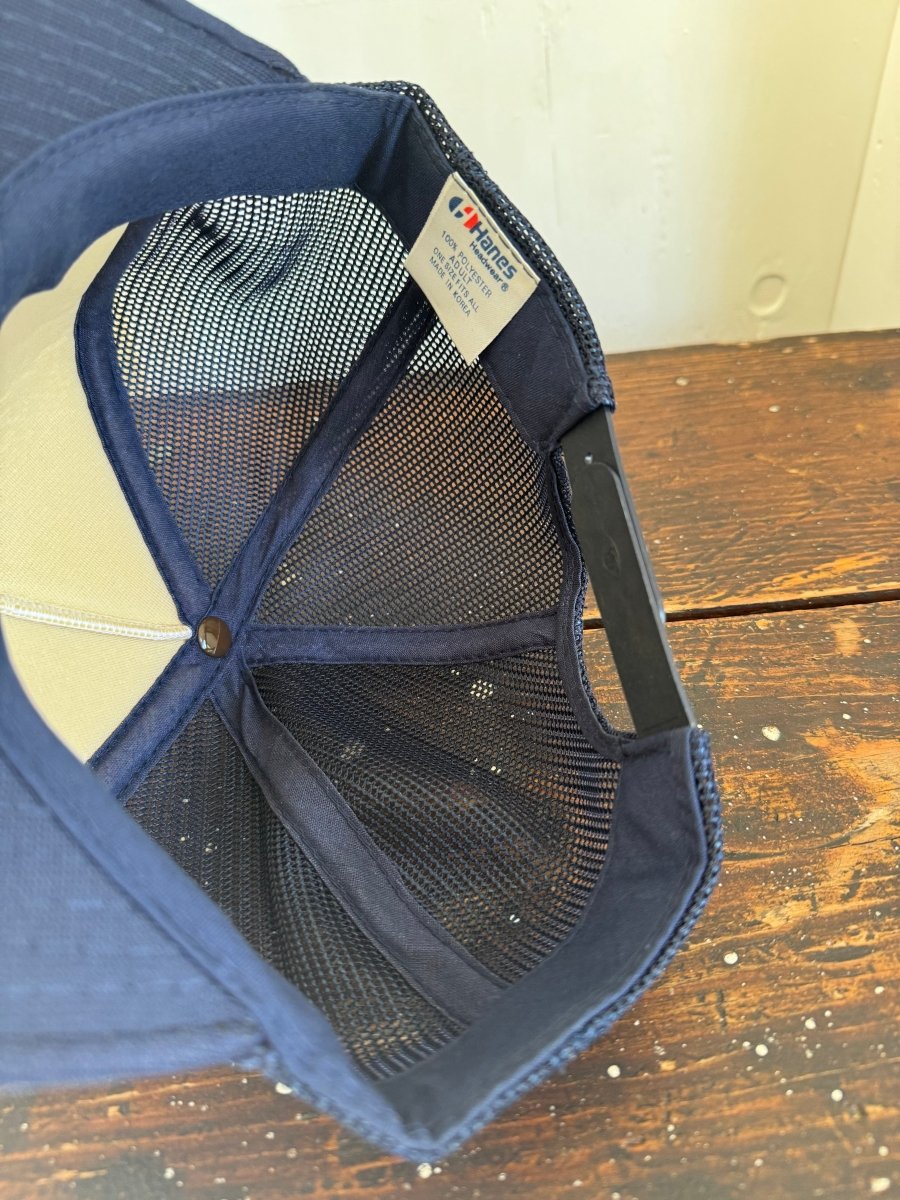 Vintage Salisbury Point Railroad Mesh Hat - Diamonds & Rust