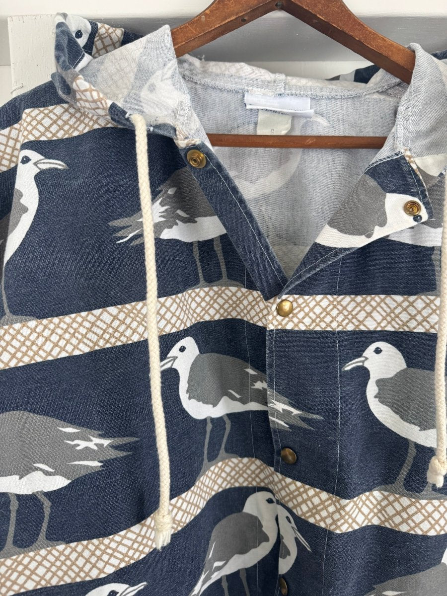 Vintage Seagull Hooded Jacket - Diamonds & Rust