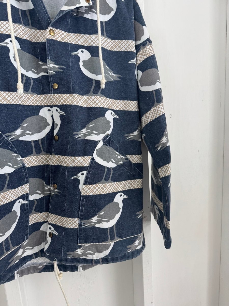 Vintage Seagull Hooded Jacket - Diamonds & Rust
