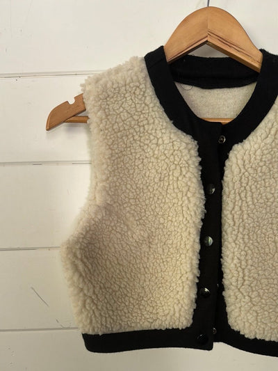 Vintage Sherpa Vest - Kids - Diamonds & Rust