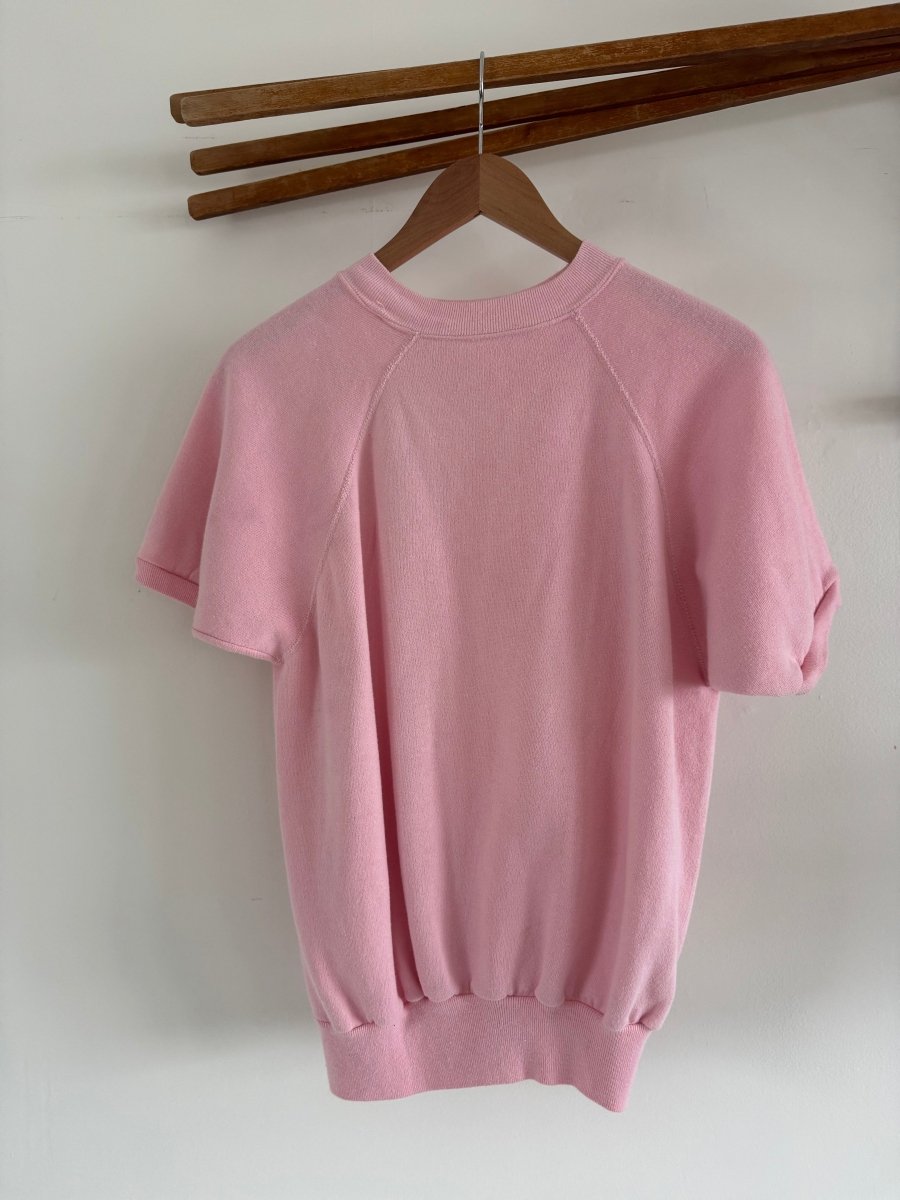 Vintage Short Sleeve Raglan - Pink - Diamonds & Rust