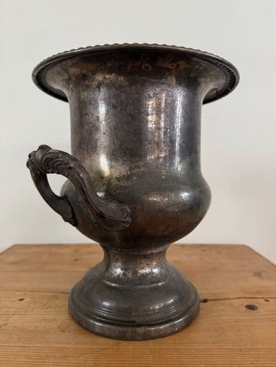 Vintage Silver Plated Wine Holder - Diamonds & Rust