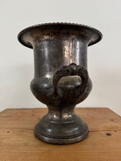 Vintage Silver Plated Wine Holder - Diamonds & Rust