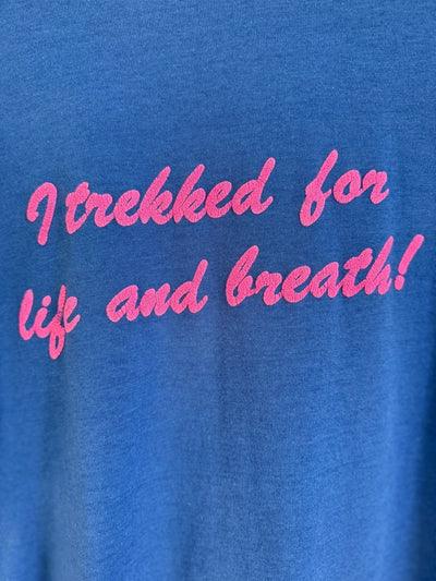 Vintage Ski Trek '90 Long Sleeve Tee Shirt - Diamonds & Rust