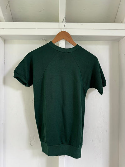 Vintage SS Raglan Sweatshirt - Hunter Green - Diamonds & Rust