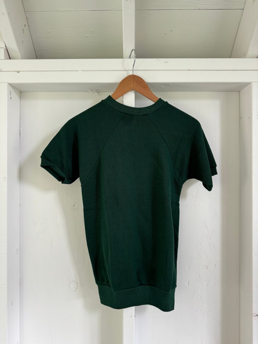 Vintage SS Raglan Sweatshirt - Hunter Green - Diamonds & Rust