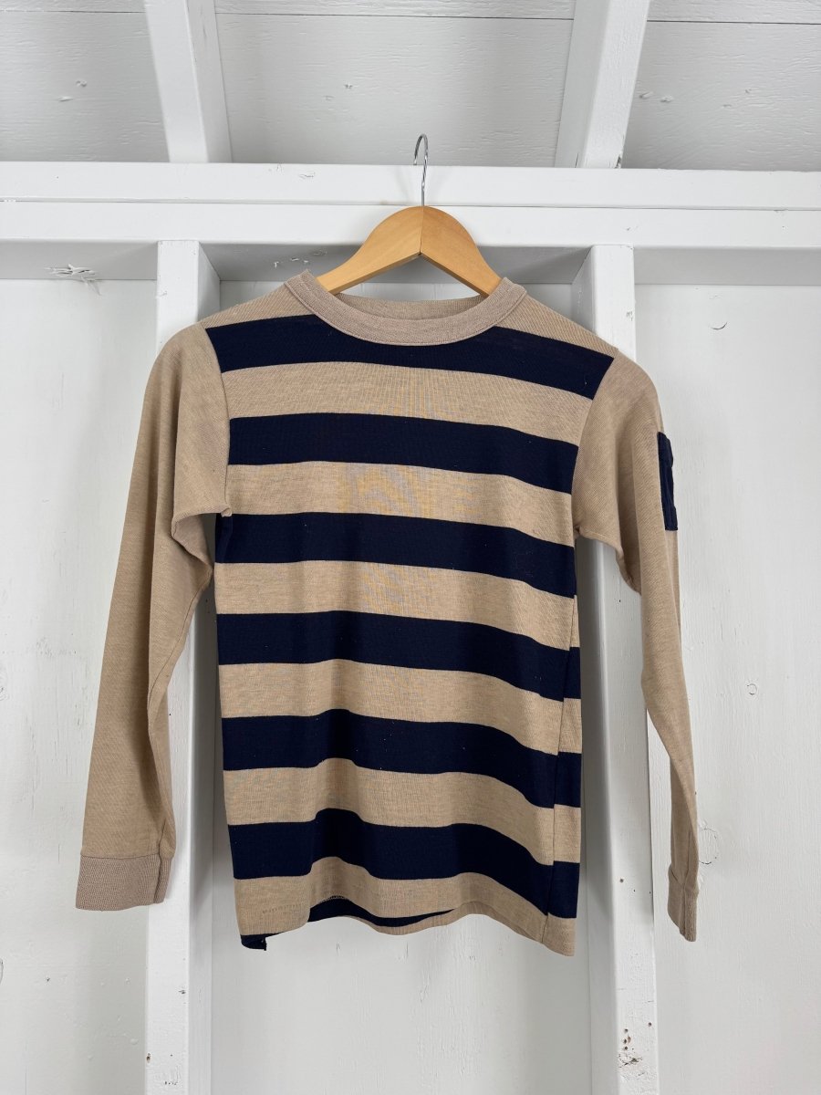 Vintage Striped Baseball Youth Tee - Diamonds & Rust