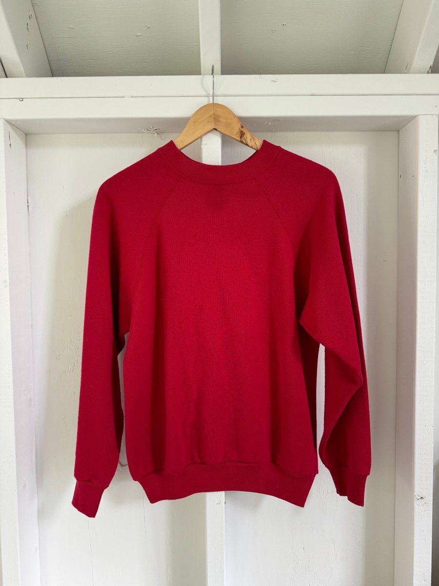 Vintage Super Soft Sweatshirt - Red - Diamonds & Rust