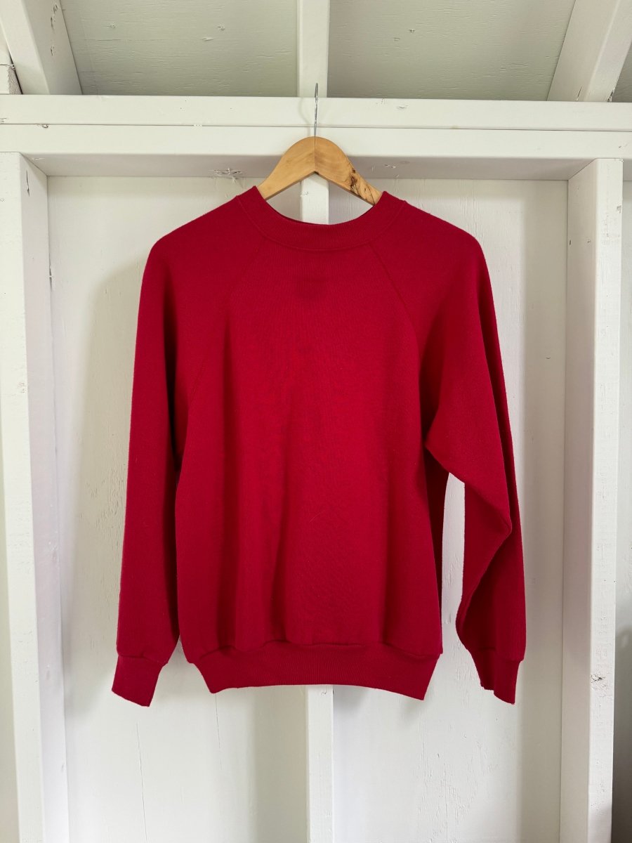 Vintage Super Soft Sweatshirt - Red - Diamonds & Rust