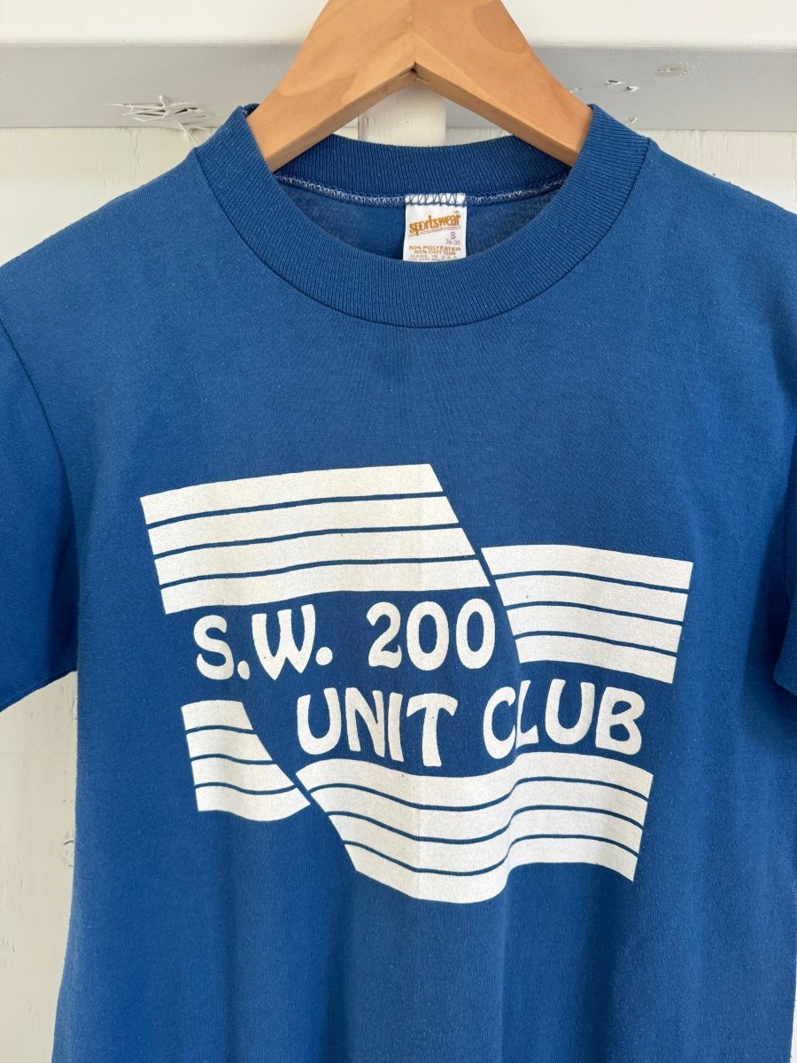 Vintage SW 200 Unit Club Tee Shirt - Diamonds & Rust