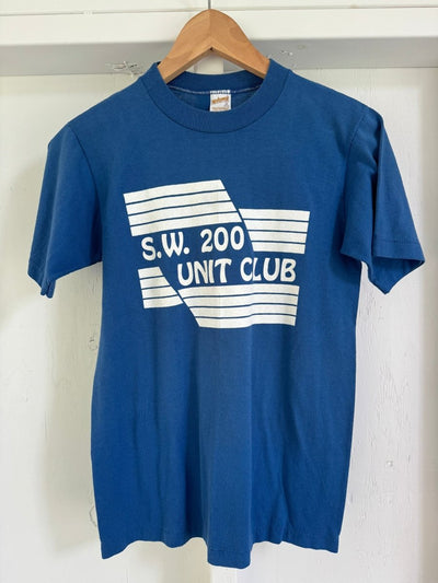 Vintage SW 200 Unit Club Tee Shirt - Diamonds & Rust