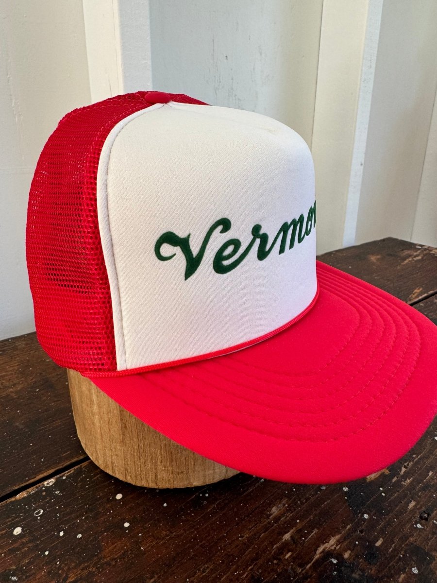 Vintage Vermont Mesh Hat - Diamonds & Rust