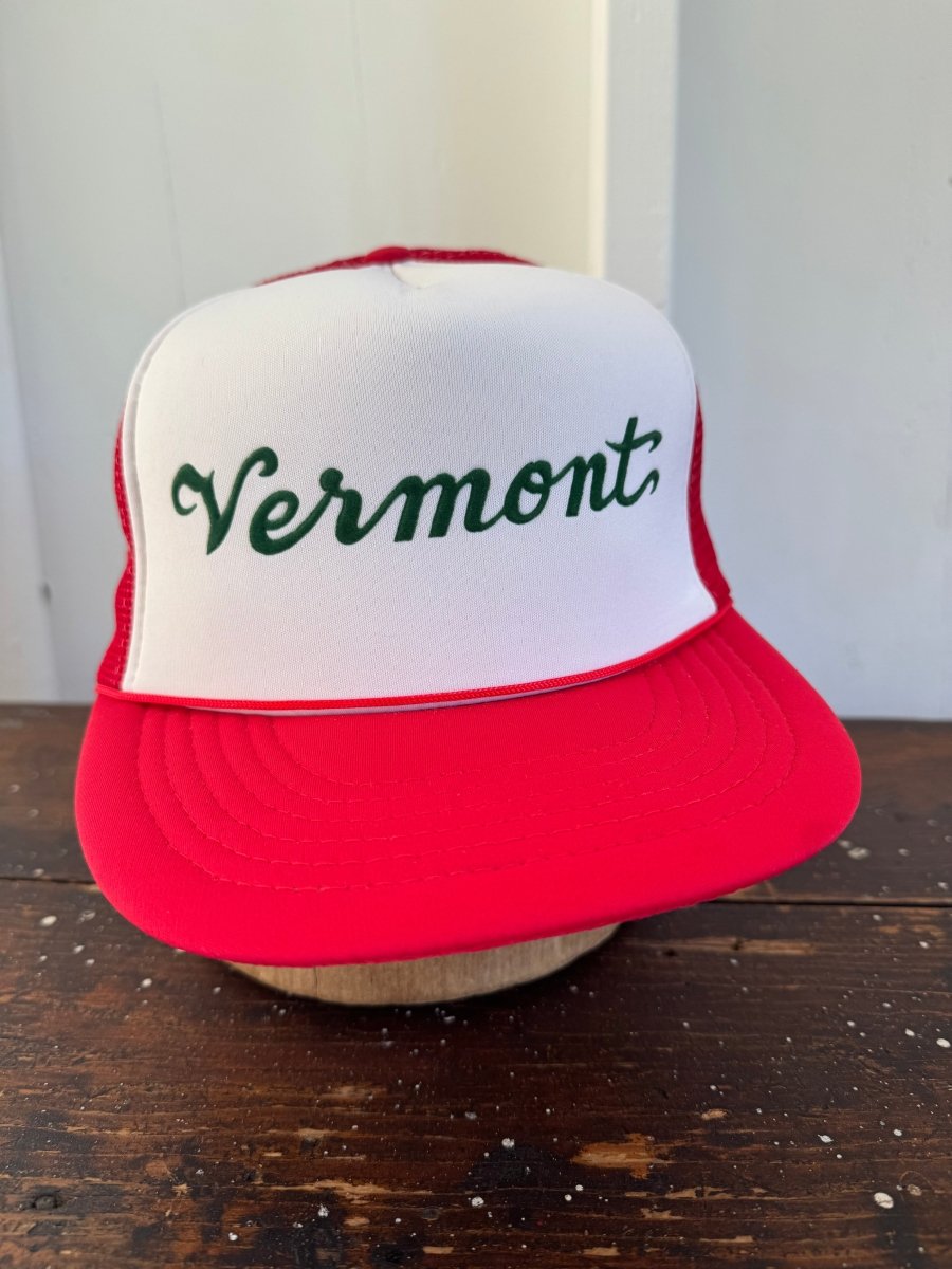 Vintage Vermont Mesh Hat - Diamonds & Rust