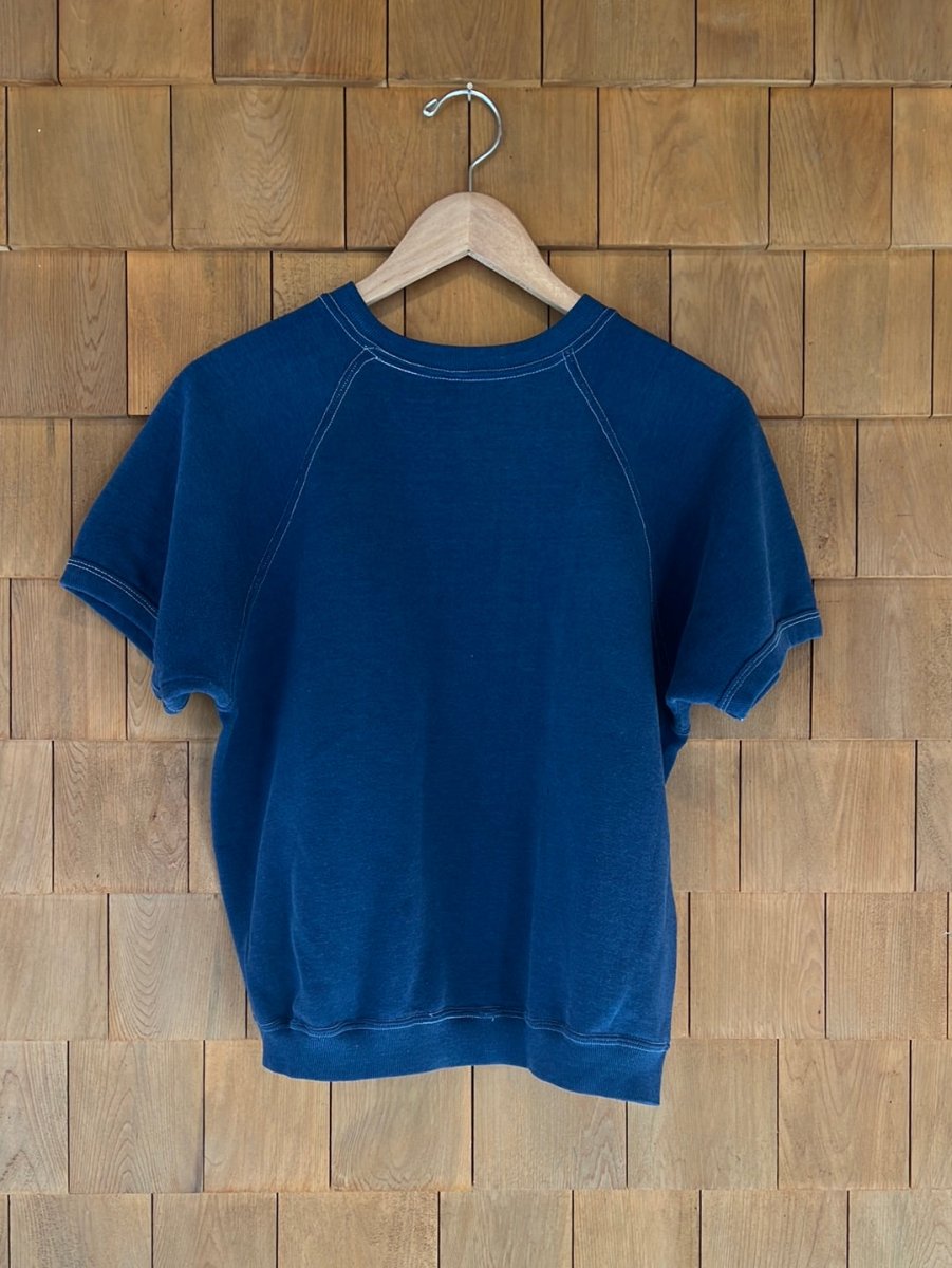 Vintage Warm Up Sweatshirt - Navy Blue - Diamonds & Rust