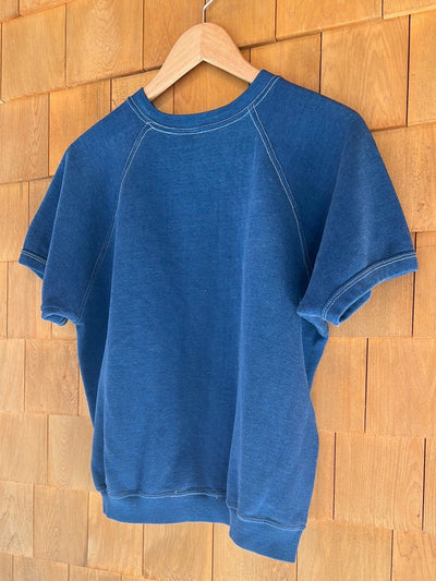 Vintage Warm Up Sweatshirt - Navy Blue - Diamonds & Rust