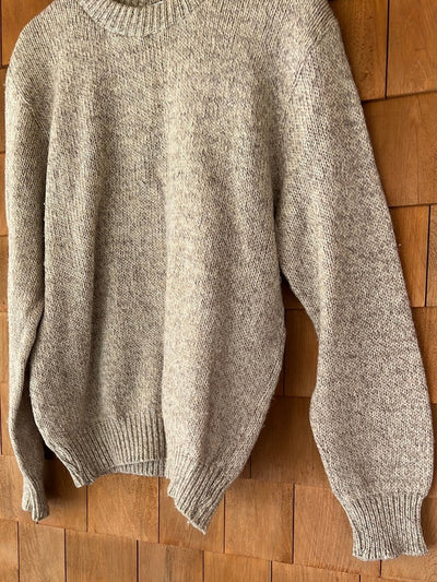 Vintage White Mountain Woolens Wool Sweater - Oatmeal - Diamonds & Rust