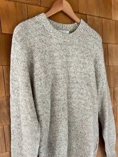 Vintage White Mountain Woolens Wool Sweater - Oatmeal - Diamonds & Rust
