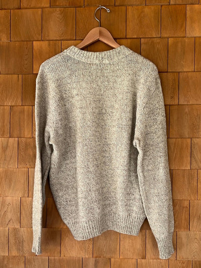 Vintage White Mountain Woolens Wool Sweater - Oatmeal - Diamonds & Rust