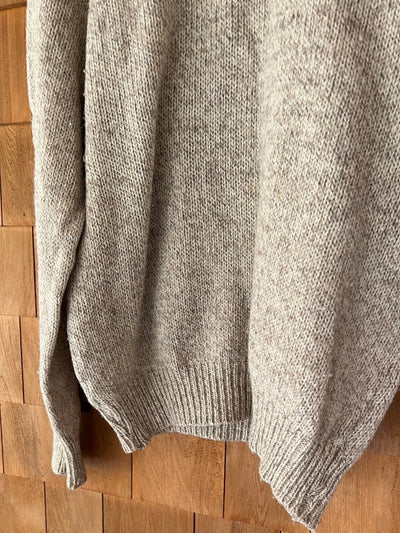 Vintage White Mountain Woolens Wool Sweater - Oatmeal - Diamonds & Rust