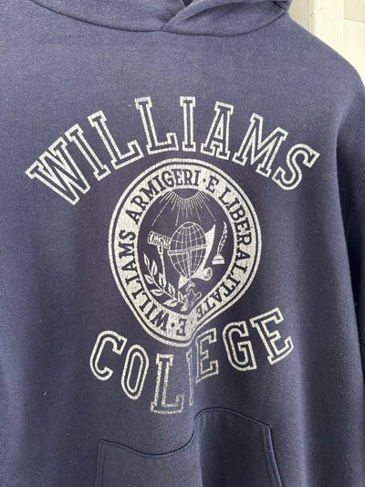 Vintage Williams Collage Hooded Sweatshirt - Diamonds & Rust