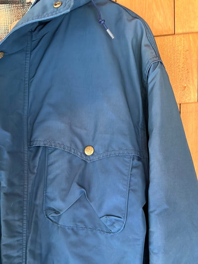 Vintage WOOLRICH Parka - Navy Blue - Diamonds & Rust