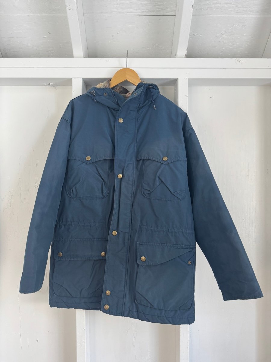 Vintage WOOLRICH Parka - Navy Blue - Diamonds & Rust