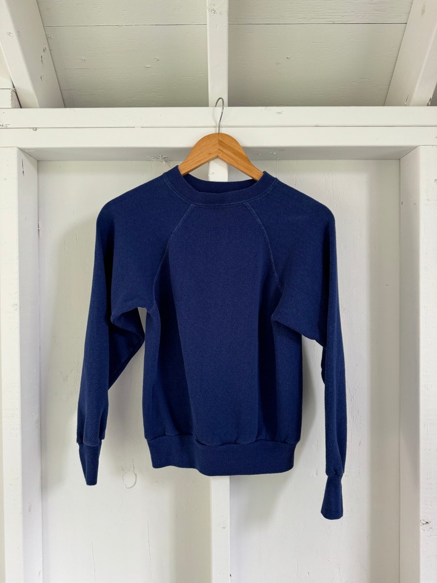 Vintage Wrangler Blue Raglan - Small - Diamonds & Rust