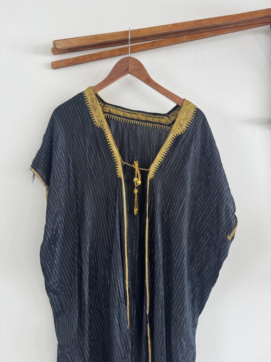 VTG 1960's Tie Duster Peignoir - Diamonds & Rust