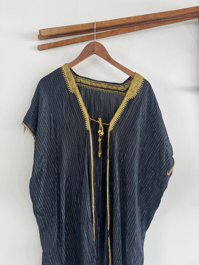 VTG 1960's Tie Duster Peignoir - Diamonds & Rust