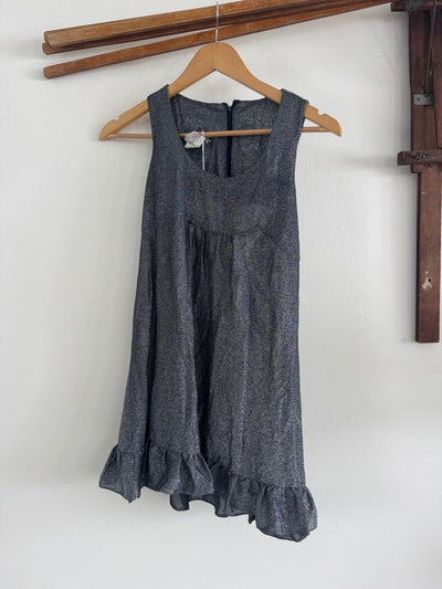 VTG 60s Tunic - Glitter / Sheer - Diamonds & Rust