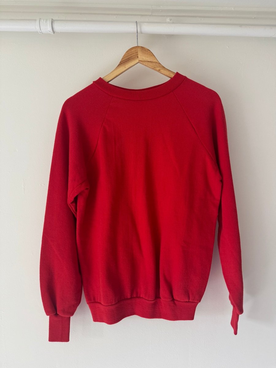 VTG 70s Raglan - Red - Diamonds & Rust