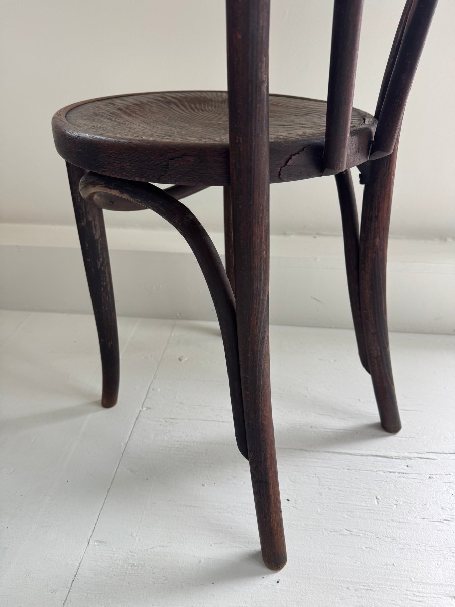 VTG Asira Bentwood Chair - Curve Back - Diamonds & Rust