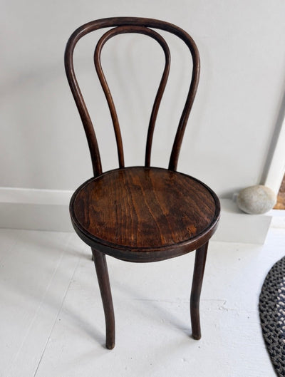 VTG Bentwood Chair - Curve Back - Diamonds & Rust