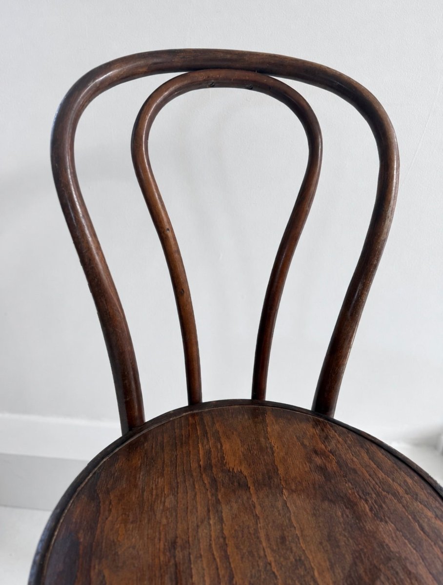 VTG Bentwood Chair - Curve Back - Diamonds & Rust