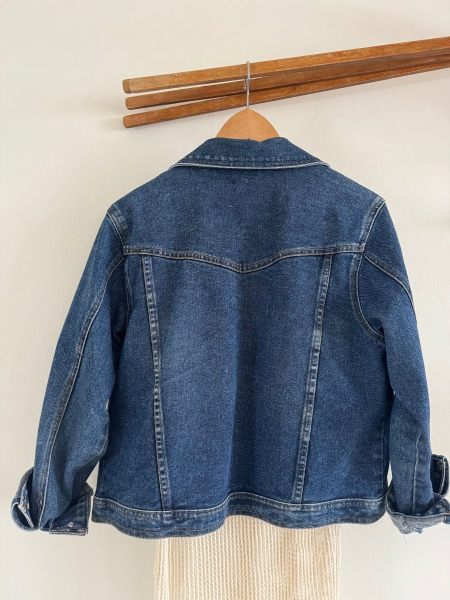 VTG Bill Blass Denim Jacket - Diamonds & Rust