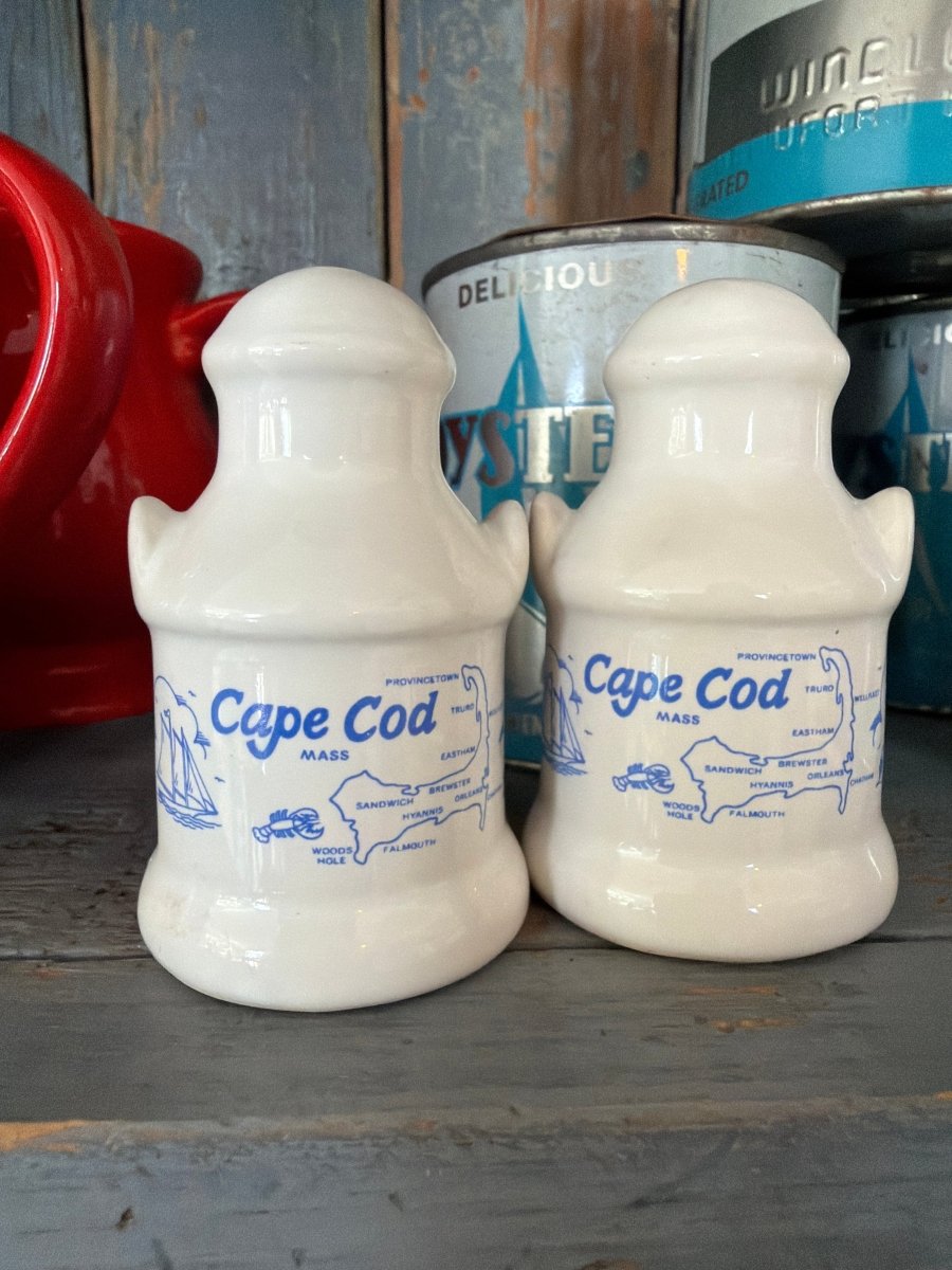 VTG Cape Cod Salt + Pepper Shaker - Diamonds & Rust