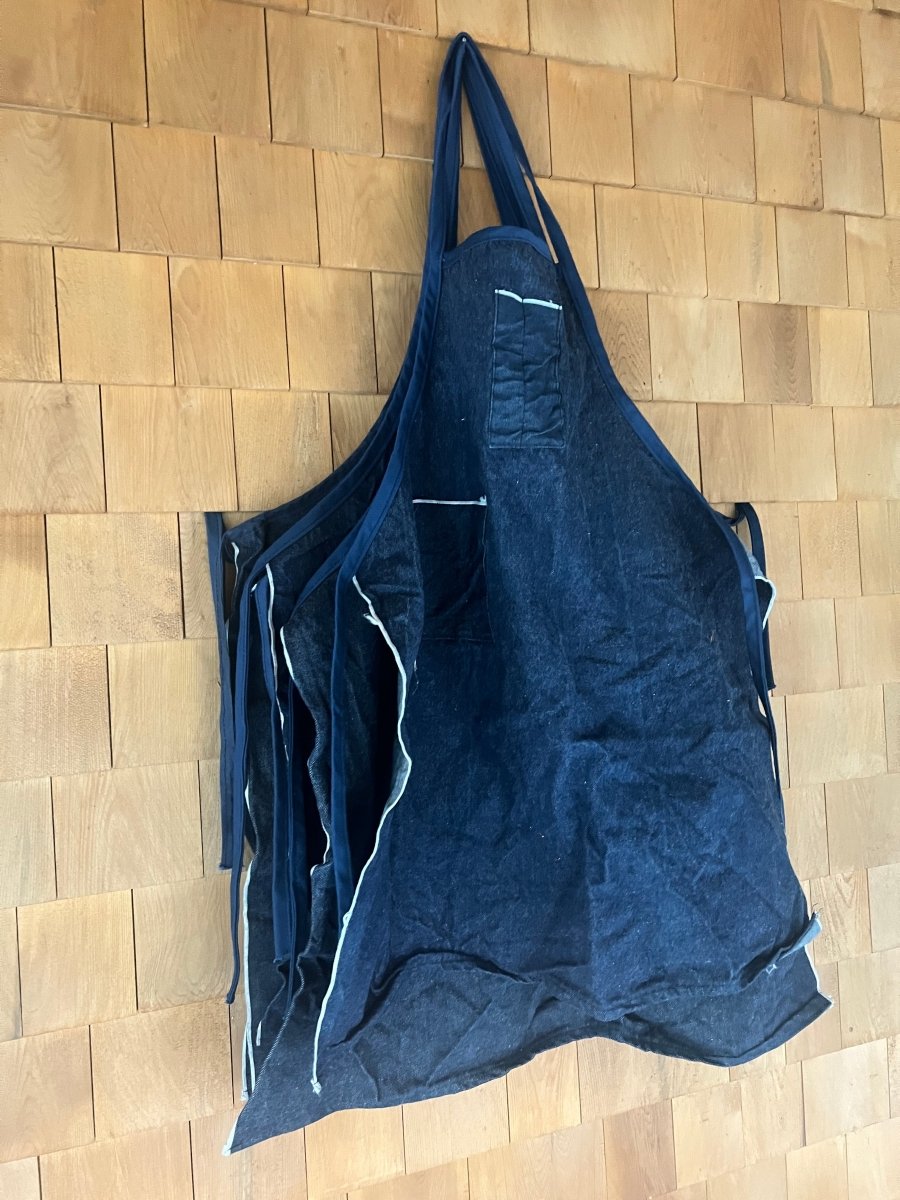 VTG Denim Apron - Diamonds & Rust