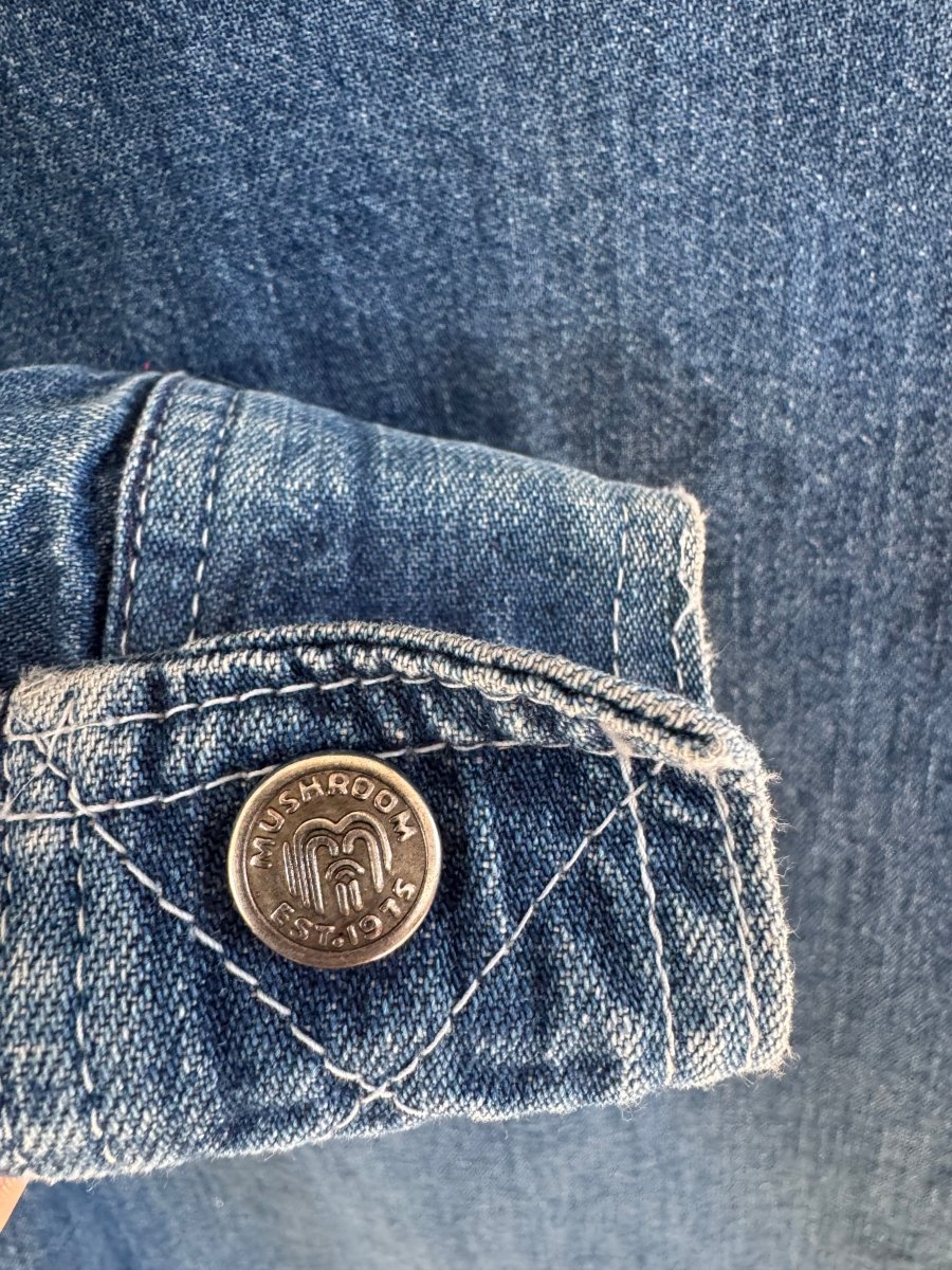 VTG Denim Hooded Jacket - Diamonds & Rust